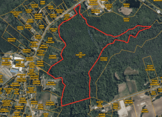 53-Acre Duck Hunting Land on Chocowinity Creek